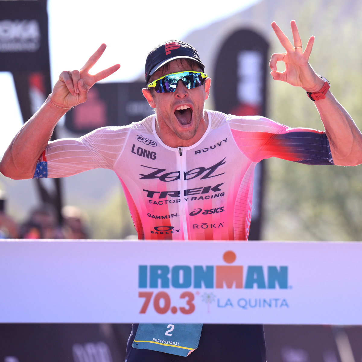 Sam Long, Lionel Sanders, and Team RSR Crush IRONMAN 70.3 La Quinta