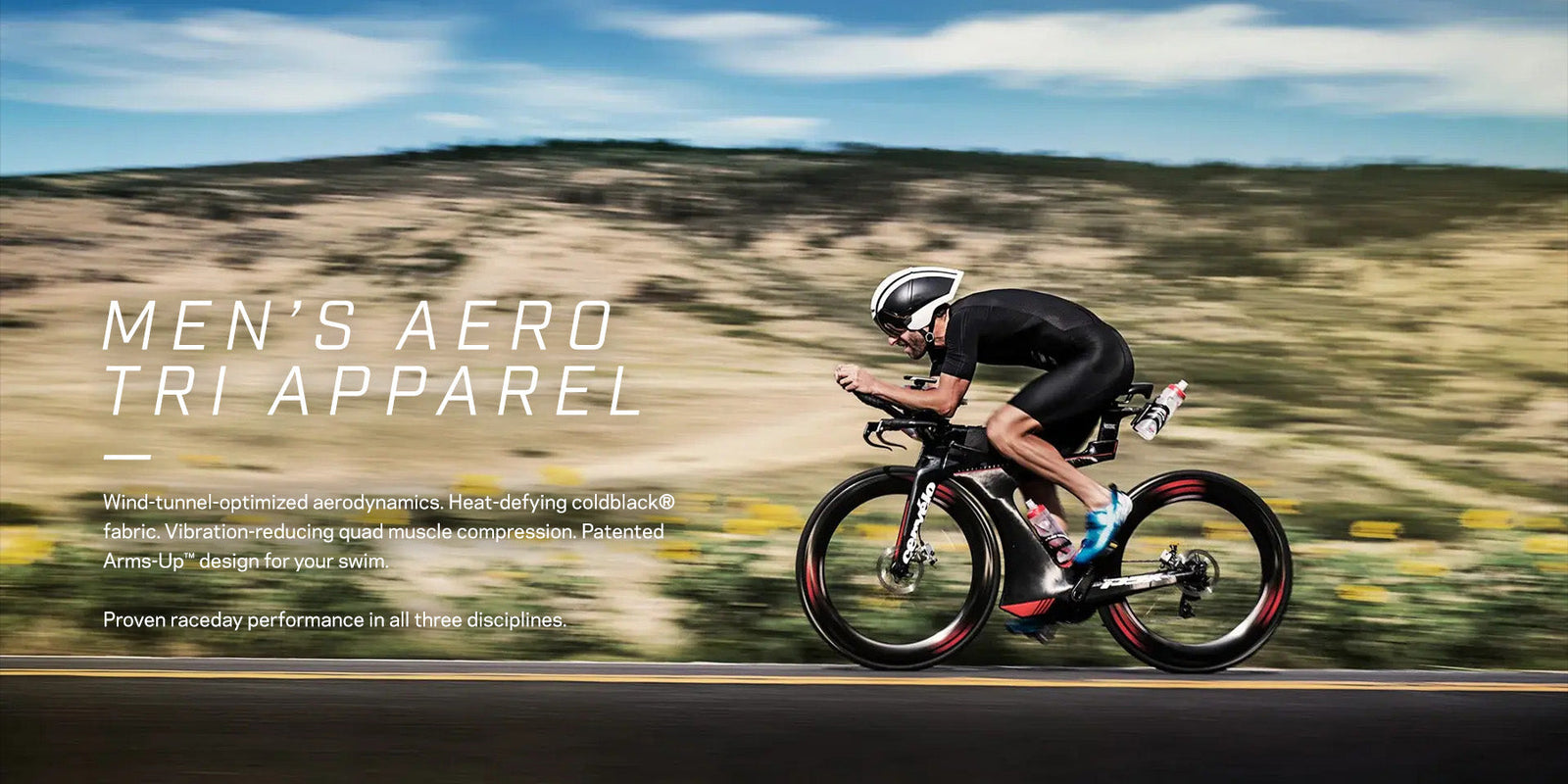 Men's Triathlon Suits - Aerodynamic Men's Triathlon Apparel with Cooling Fabrics