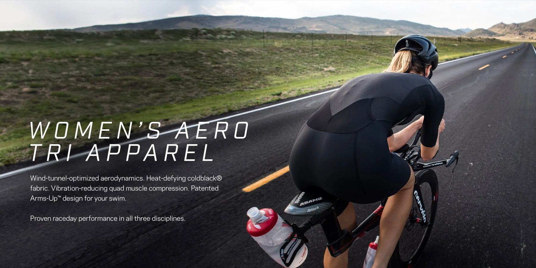 Women's Triathlon Suits - Aerodynamic Women's Triathlon Apparel with Cooling Fabrics