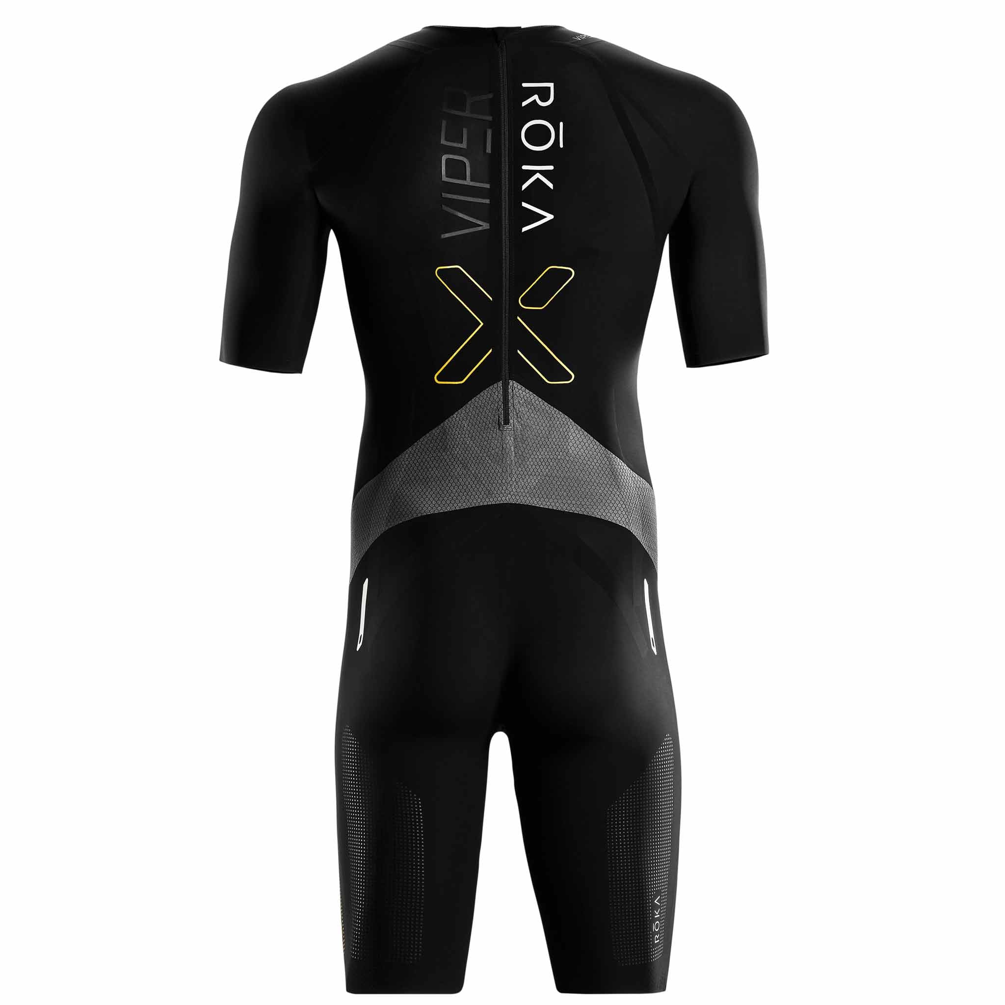 Men's Viper X.3 Short Sleeve Triathlon Swimskin - ROKA Multisport