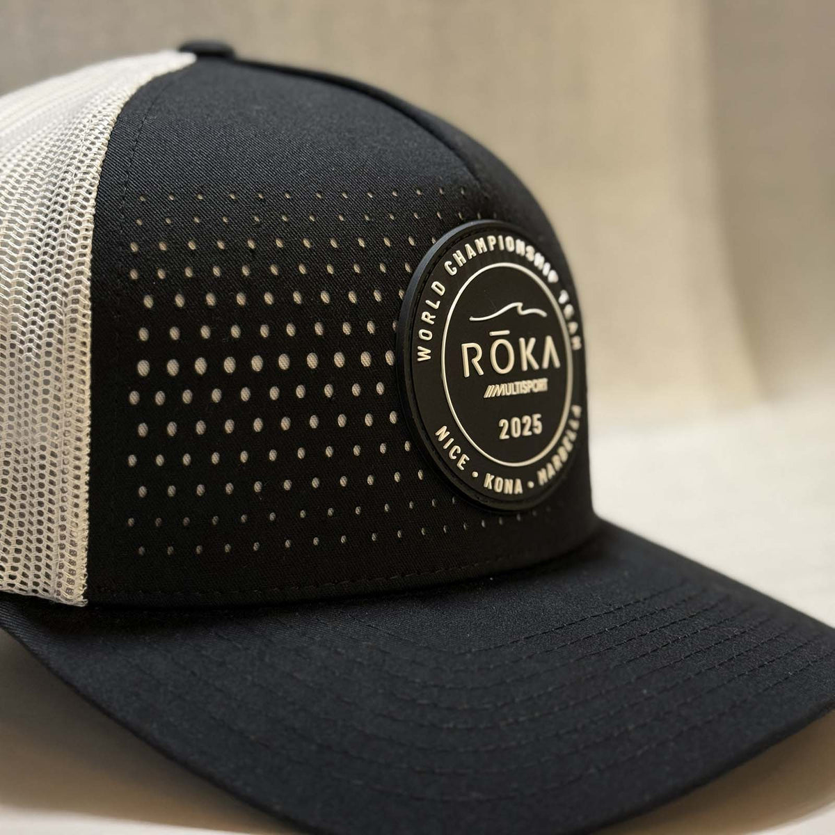 World Champs '25 Snap Trucker - Black/Light Grey