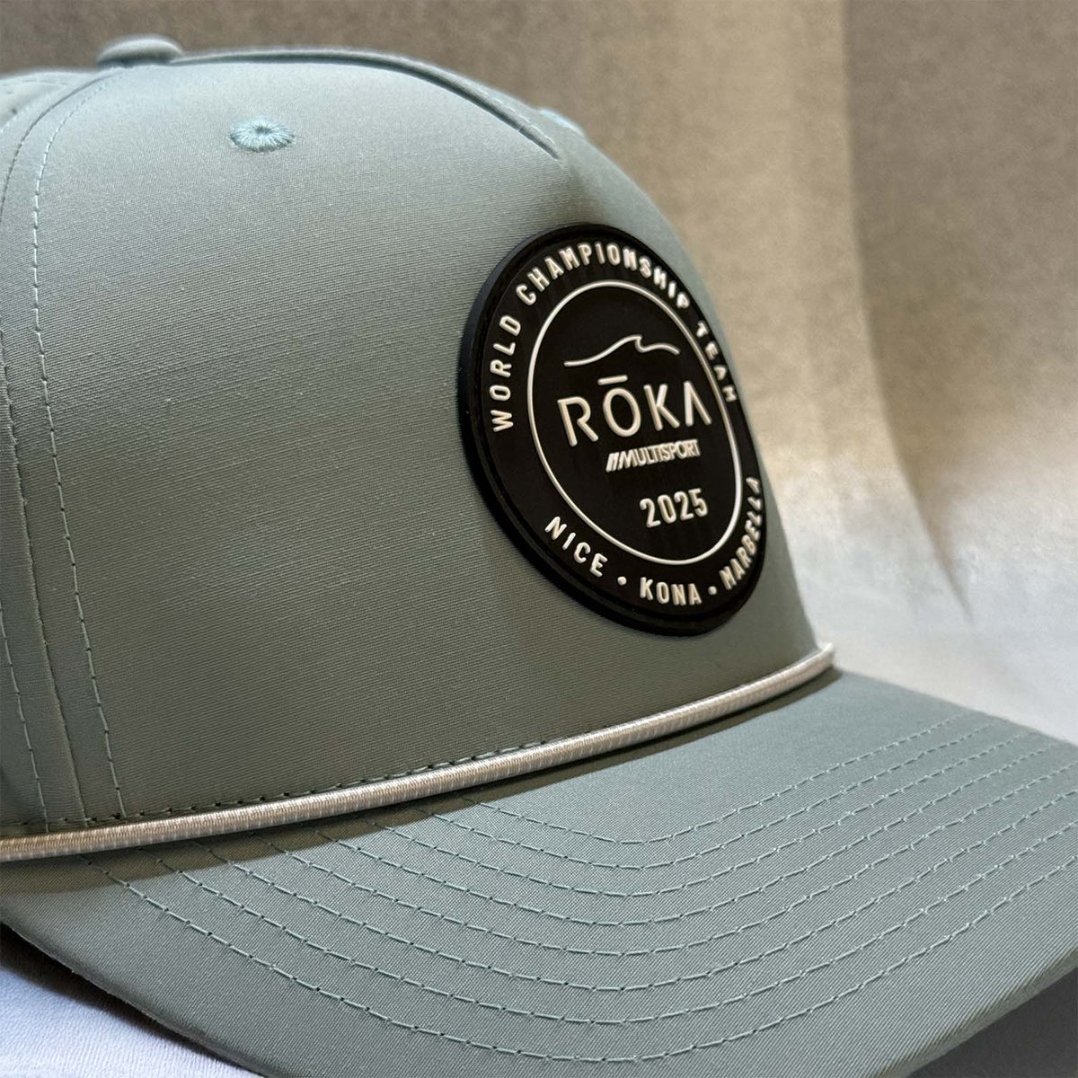 World Champs '25 Snap Rope Trucker - Smoke Blue