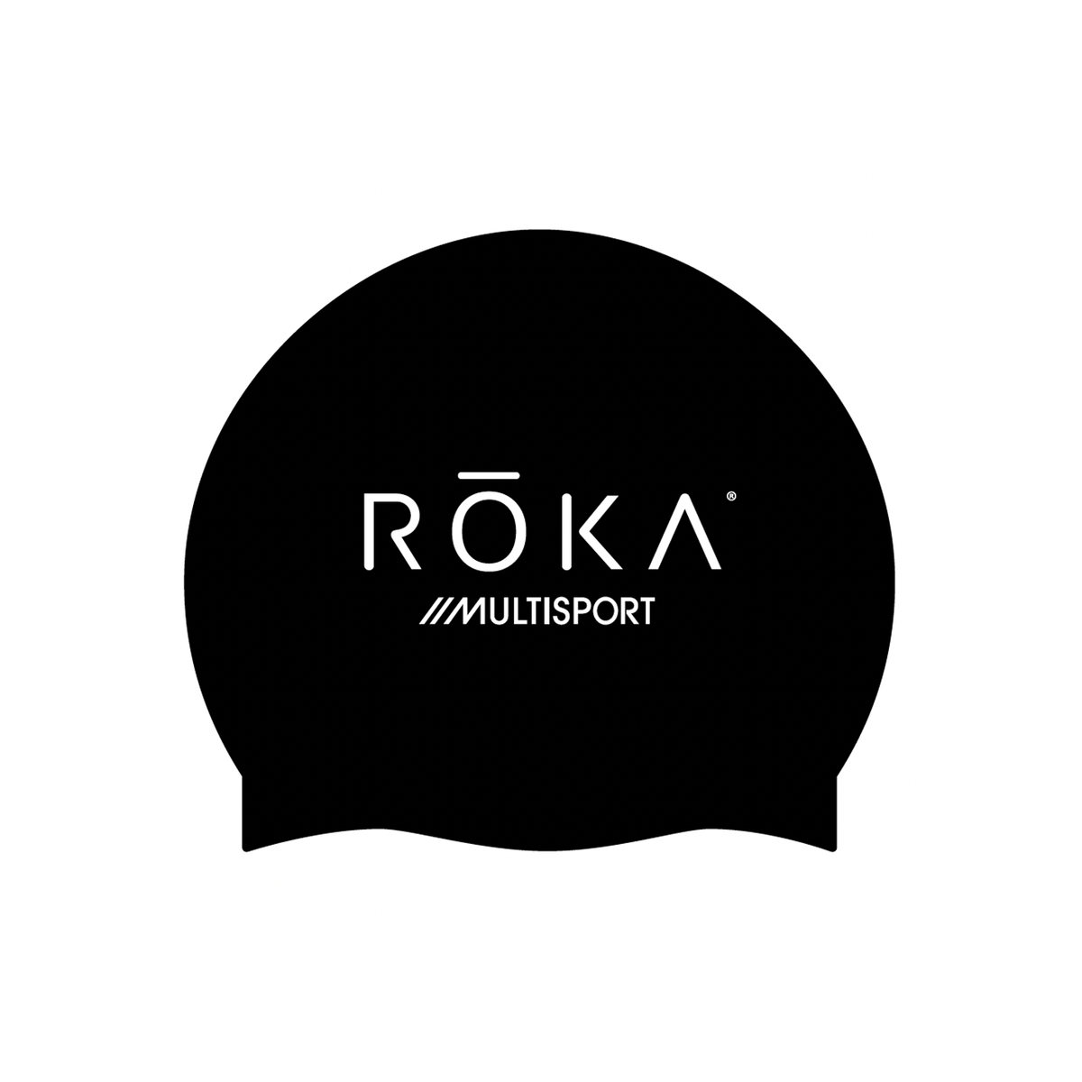 Pro Team Silicone Swim Cap (Reversible Neon Green/Black)