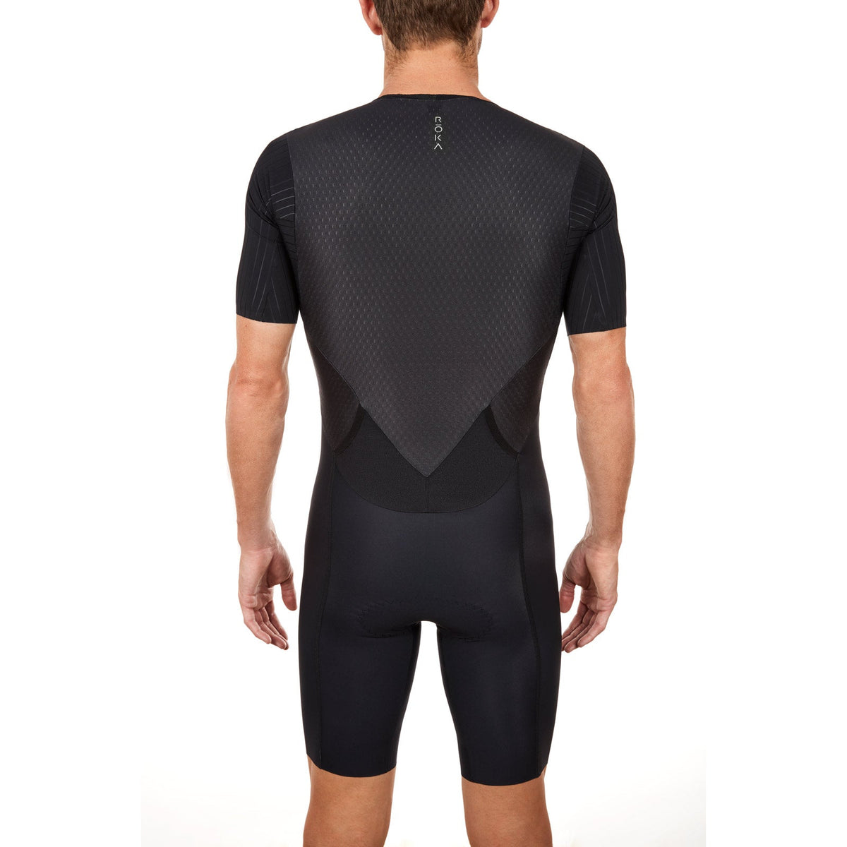 Men's Gen II Aero Short Sleeve Tri Suit - Fastest Men's Tri Suit - ROKA ...