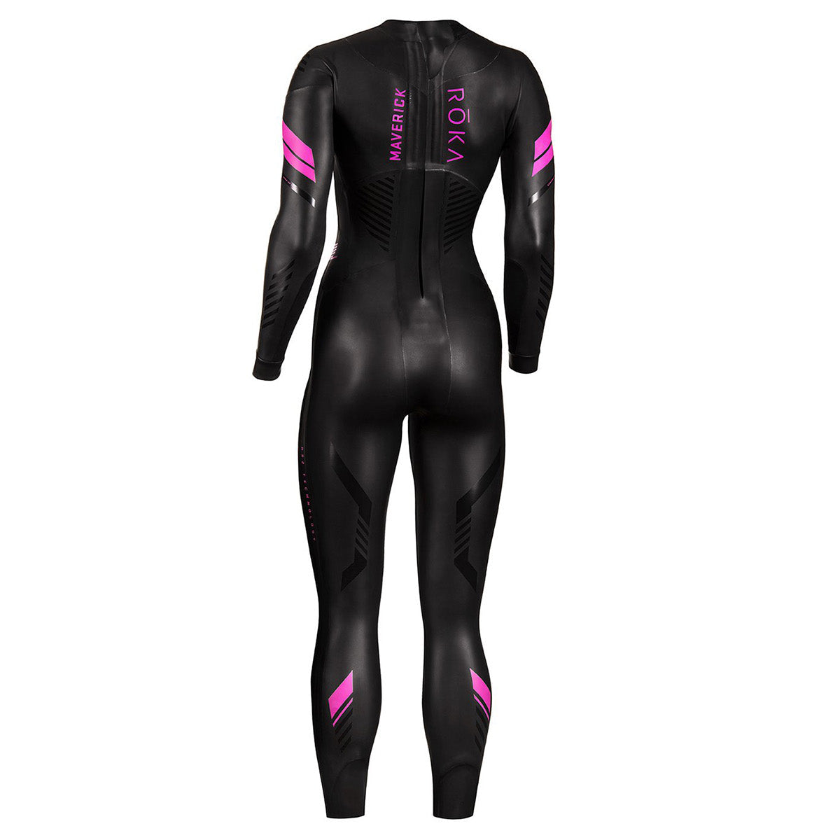 ROKA　Maverick Comp II Wetsuit　Mサイズ ROKA_WOMENS_MAVPRO_BACK_9a2f37