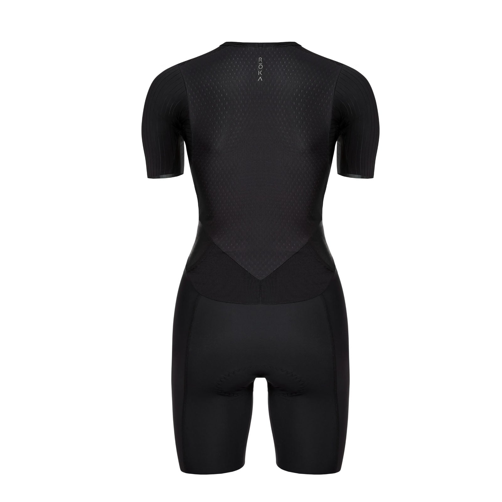 Women's Gen II Elite Aero Short Sleeve Tri Suit - Front View - Fastest Women's Tri Suit