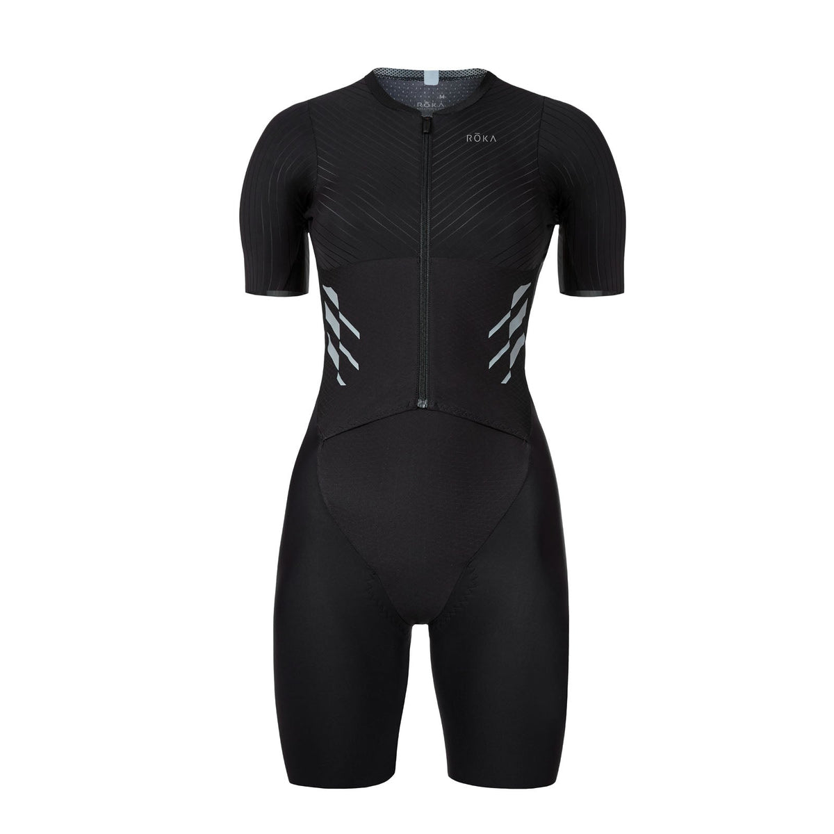 Women&#39;s Gen II Elite Aero Short Sleeve Tri Suit - Front View - Fastest Women&#39;s Tri Suit