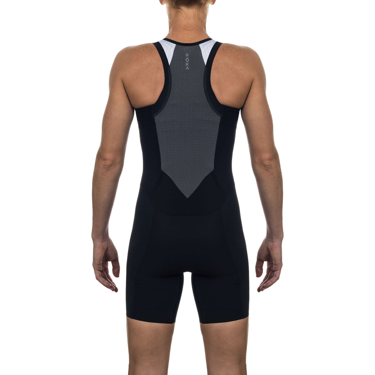 Women&#39;s Gen II Aero Elite Tri Suit - White/Black